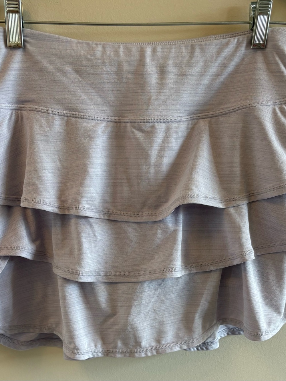 Ideology Lavender Tiered Ruffle Skirt